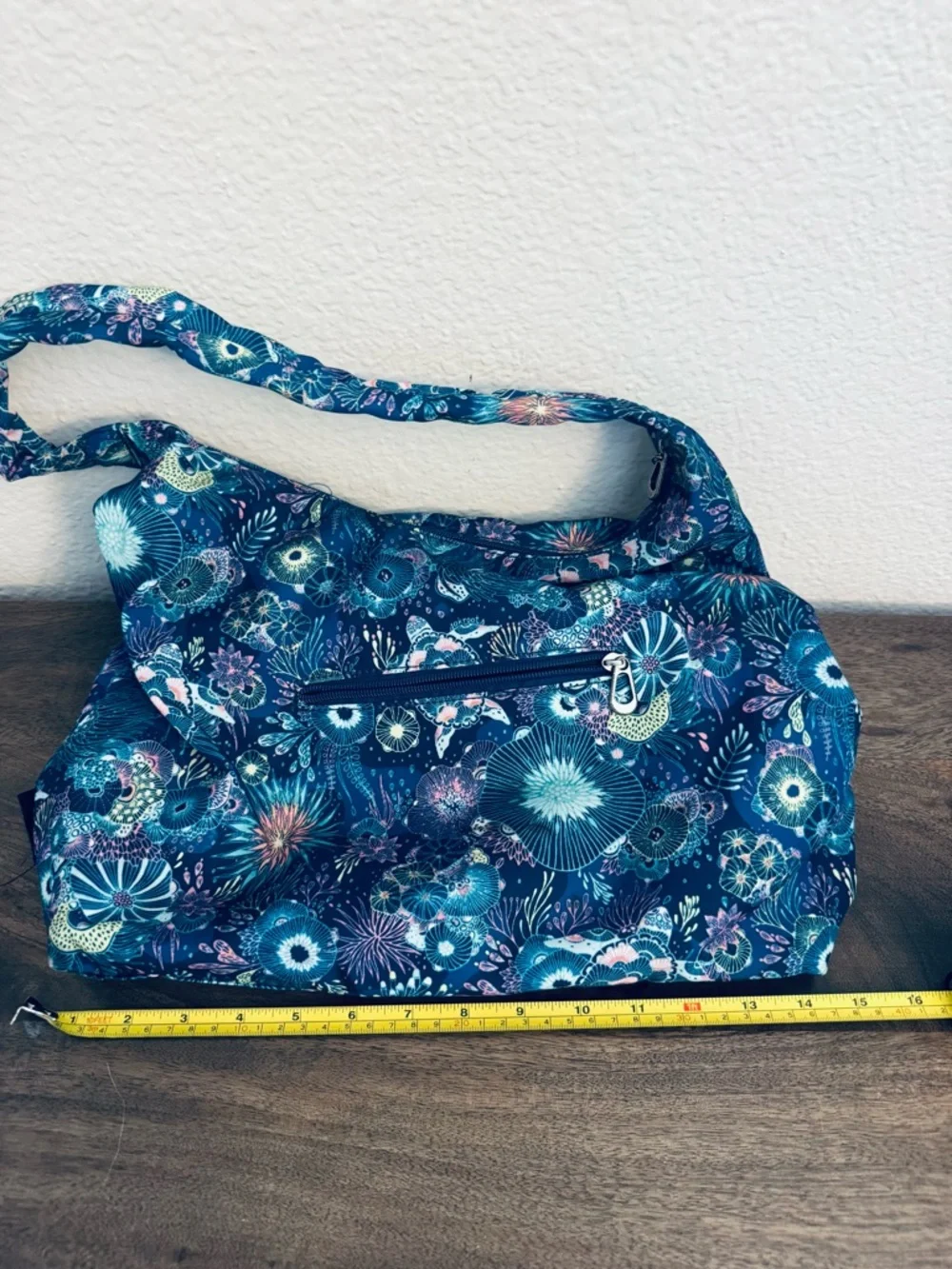 Sakroots The Sak Royal Blue Seascape Hobo Purse Bag